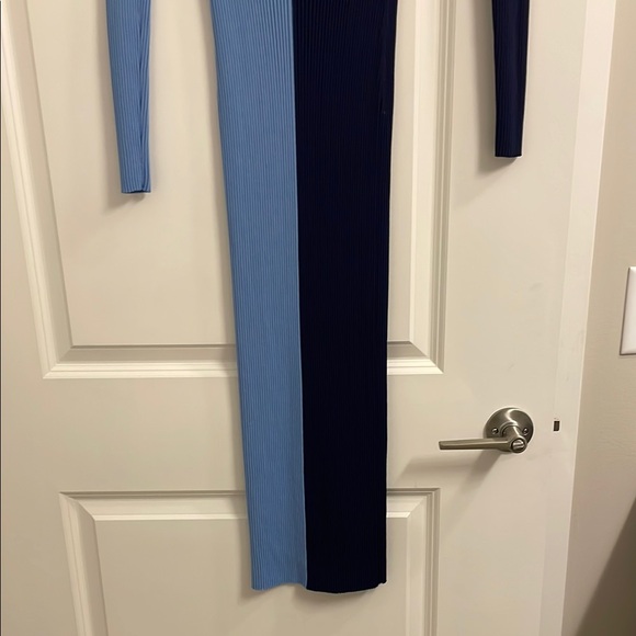 Staud Two-Tone Ribbed Cardigan - Picture 4 of 5